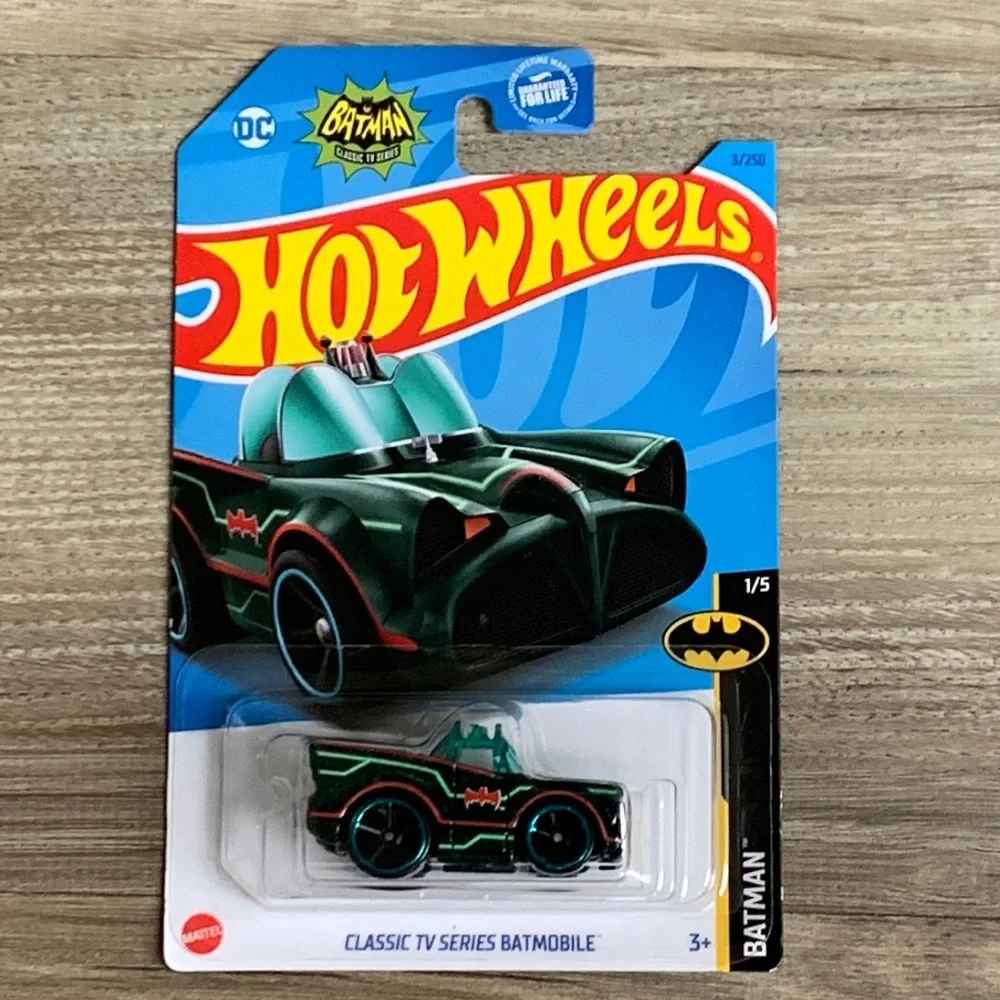 Hot Wheels Batman Classic TV Series Vehicle Batmobile Green Car 2023 Bat Mobile